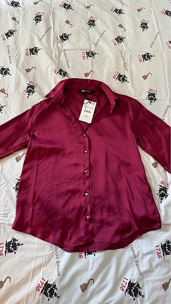 Zara Zara BASIC SATEN GÖMLEK