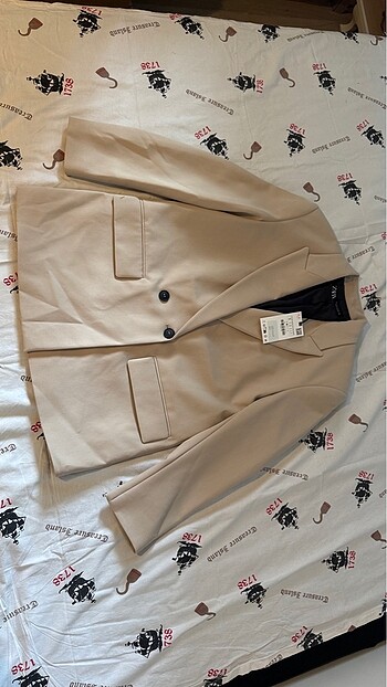 s Beden Zara KRUVAZE OVERSIZE BLAZER