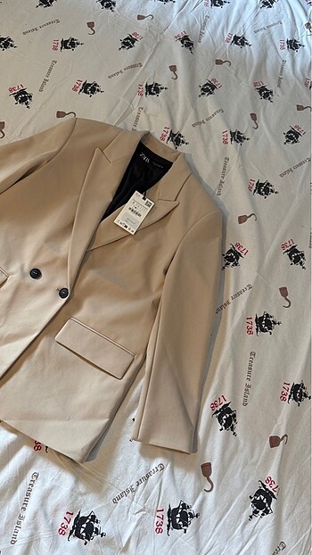 s Beden ten rengi Renk Zara KRUVAZE OVERSIZE BLAZER