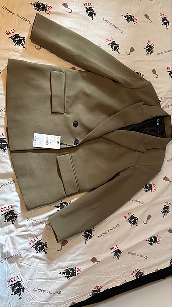 Zara Zara KRUVAZE OVERSIZE BLAZER