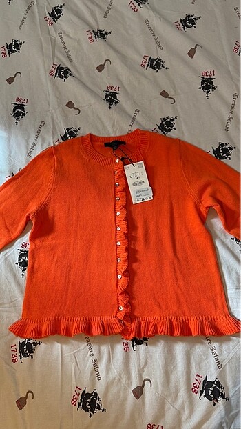 Zara Zara FIRFIRLI TRİKO HIRKA