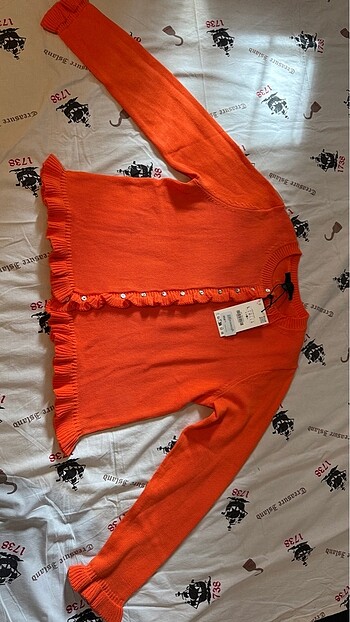 l Beden Zara FIRFIRLI TRİKO HIRKA