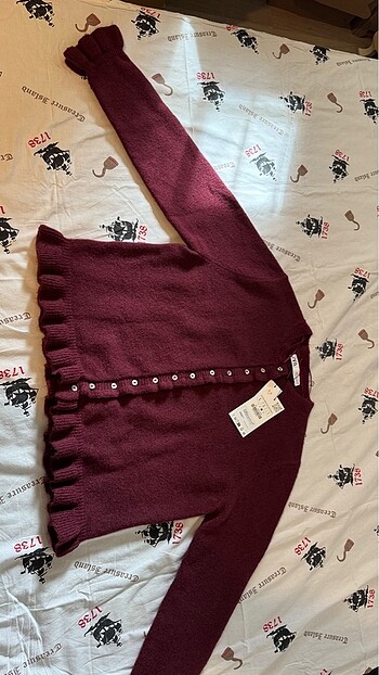 l Beden Zara FIRFIRLI TRİKO HIRKA