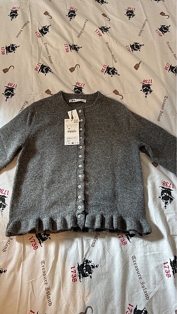 Zara Zara FIRFIRLI TRİKO HIRKA