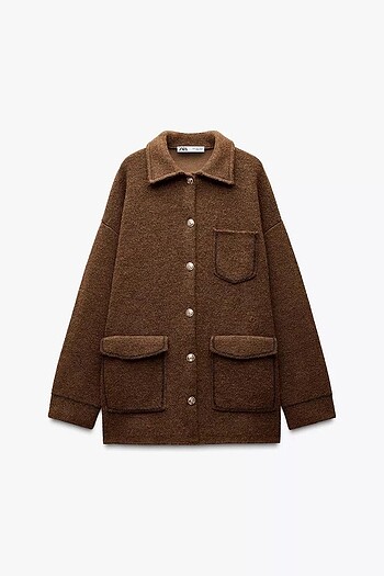 ZARA DORE DÜĞMELİ TRİKO HIRKA