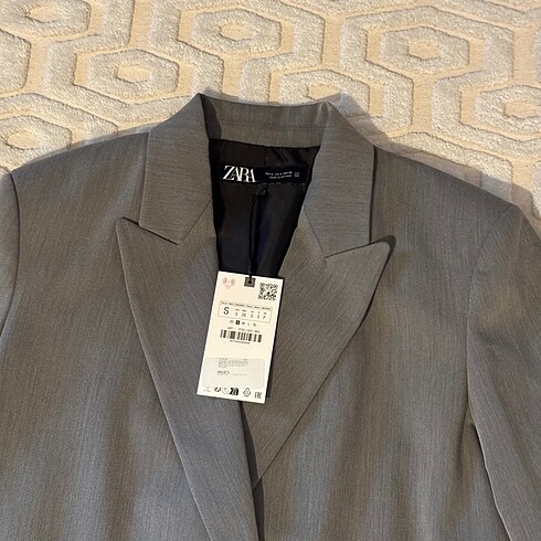 l Beden ZARA KRUVAZE OVERSIZE BLAZER