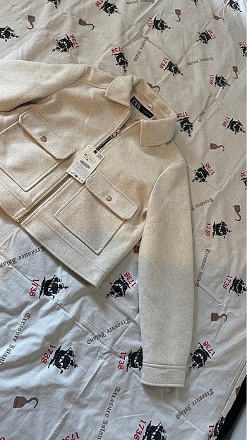 xl Beden ten rengi Renk ZARA YUMUŞAK FERMUARLI CEKET