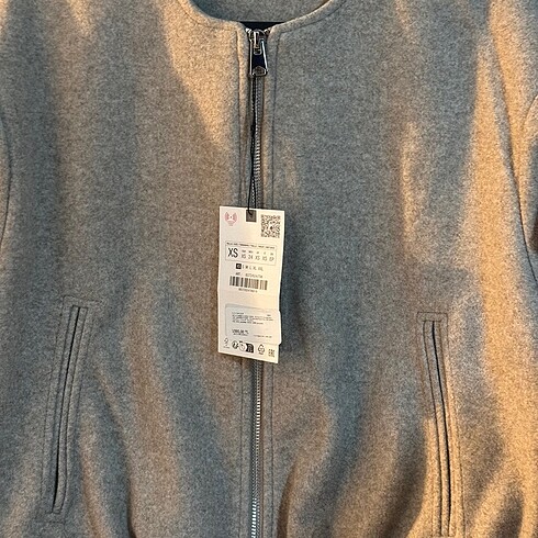 xs Beden ten rengi Renk ZARA ELASTİK KENARLI YUMUŞAK BOMBER CEKET