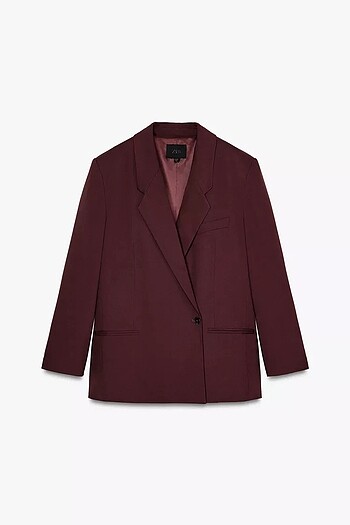ZARA ÇİFT DÜĞMELİ OVERSIZE BLAZER