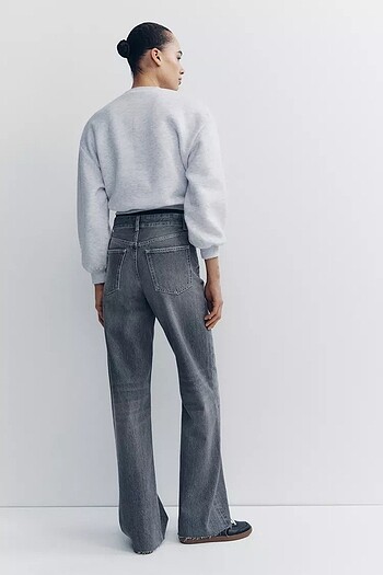 40 Beden ZARA TRF HIGH-RISE WIDE-LEG JEAN