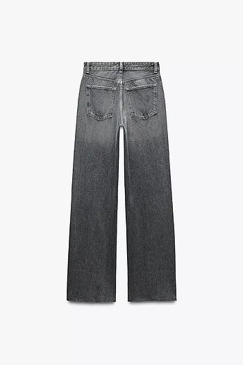 Zara ZARA TRF HIGH-RISE WIDE-LEG JEAN