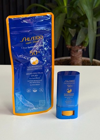 Shiseido Clear Güneş Koruyucu Stick SPF 50+ 20g - Görsel 2
