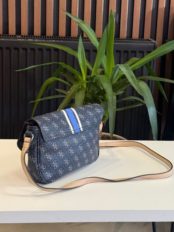 Guess Mavi Baskılı Kadın Çantası - Görsel 2