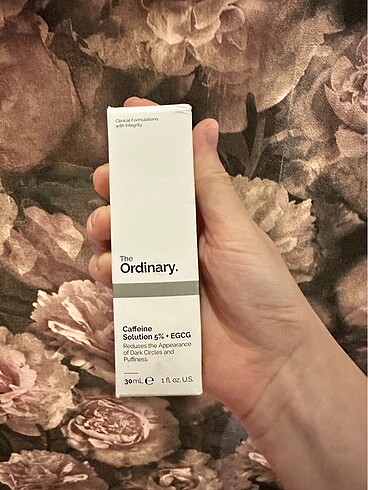 Ordinary caffeine solution
