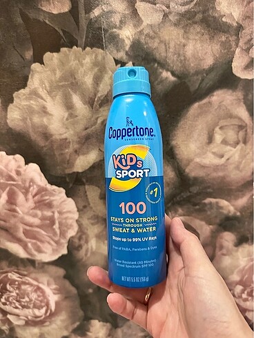 Coppertone kids güneş koruyucu 100 faktör
