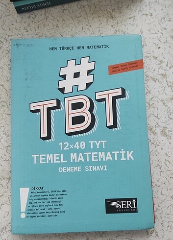  TYT Matematik ve Türkçe deneme