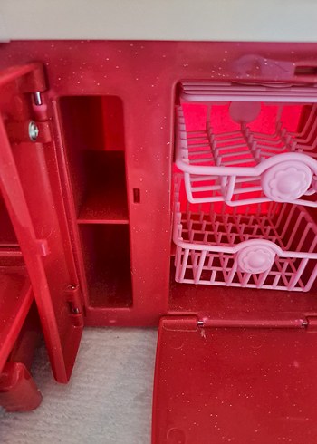 Our Generation Kırmızı Oyuncak Mutfak Seti - Görsel 6