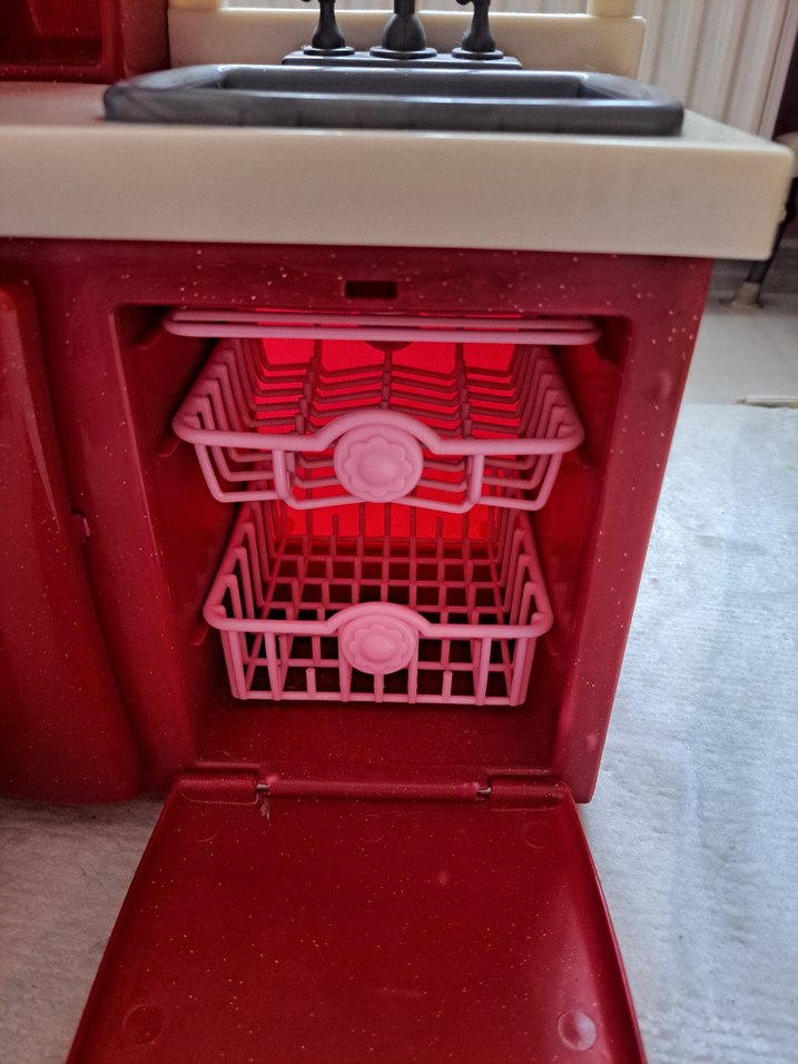 Our Generation Kırmızı Oyuncak Mutfak Seti - Görsel 5