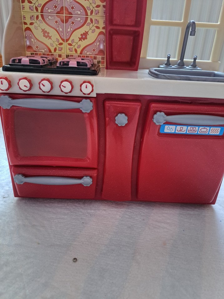 Our Generation Kırmızı Oyuncak Mutfak Seti - Görsel 4