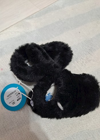 Furry Furry Bej Kürk Barefoot Patik (Hediye Seti) - Görsel 14