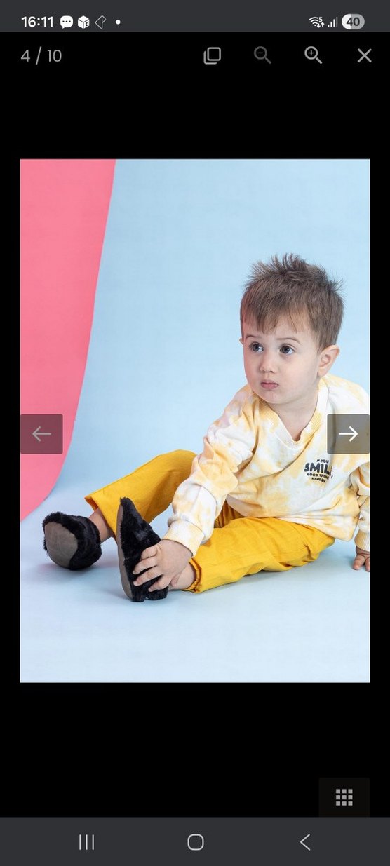 Furry Furry Bej Kürk Barefoot Patik (Hediye Seti) - Görsel 2