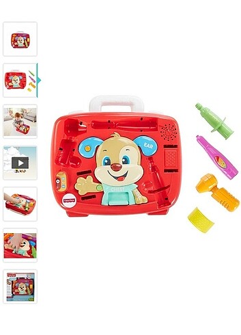 Fisher Price Fisher Price Köpekçik Doktorda Türkçe ve İngilizce FTC72