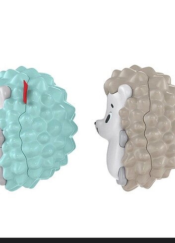 Fisher Price Eğlenceli Arkadaşlar Dişlik ve Çıngıraklar Kirpi İk - Görsel 2