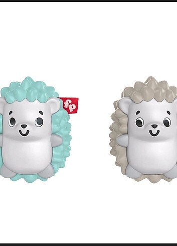 Fisher Price Eğlenceli Arkadaşlar Dişlik ve Çıngıraklar Kirpi İk - Görsel 4