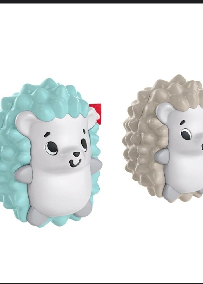 Fisher Price Eğlenceli Arkadaşlar Dişlik ve Çıngıraklar Kirpi İk - Görsel 3