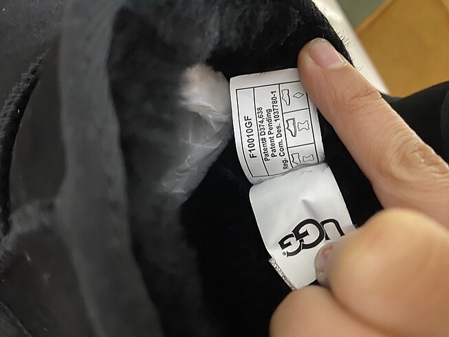 36 Beden siyah Renk Ugg model ayakkabi