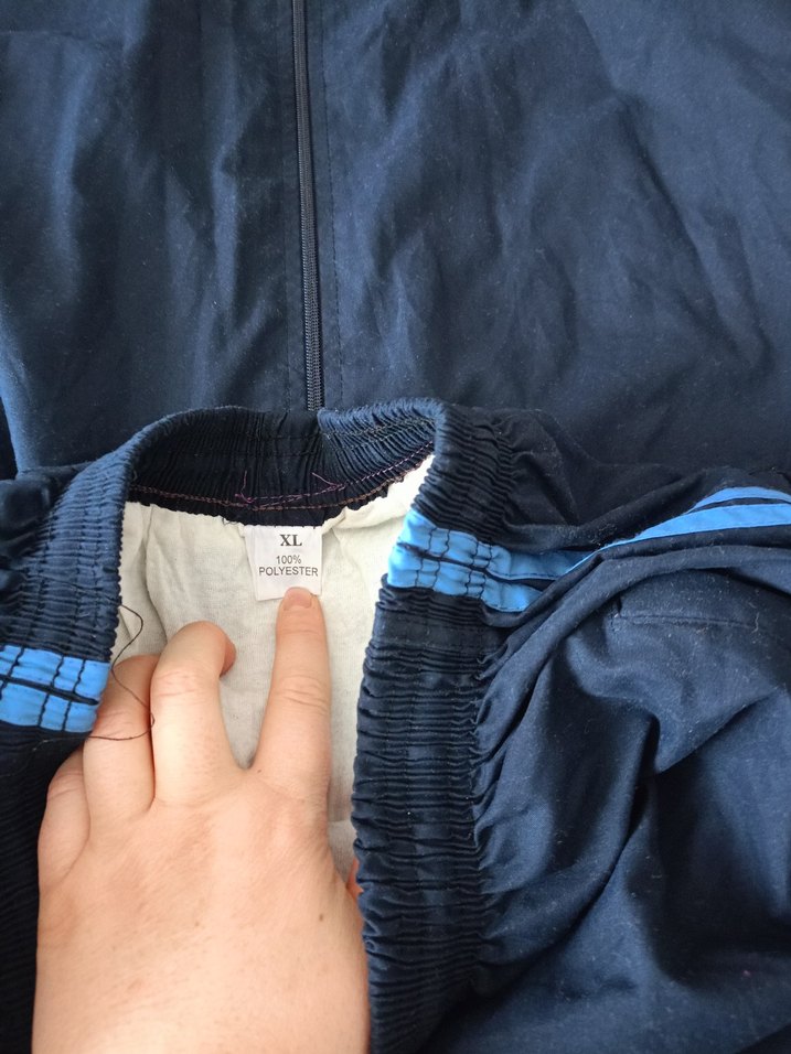 Erkek Mavi eşofman takımı - Görsel 3