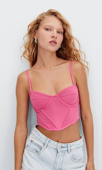 pembe büstiyer stradivarius