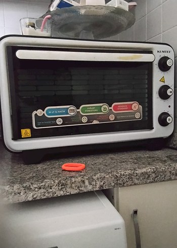 Gri Kumtel Mini Fırın
