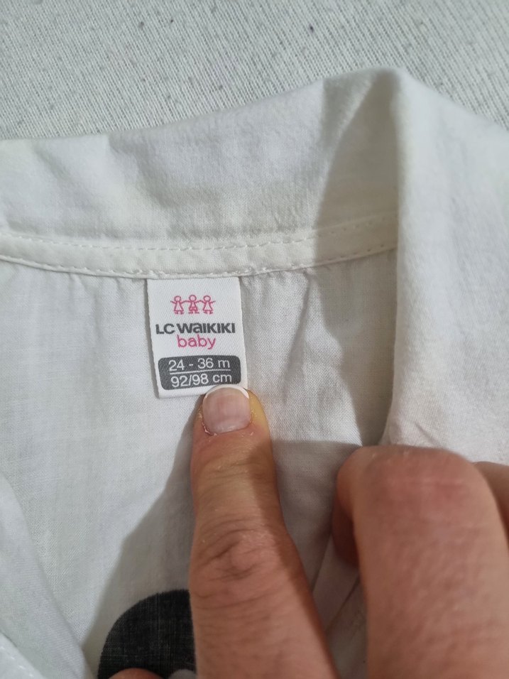 Kız Çocuk Baskılı gömlek - Görsel 3