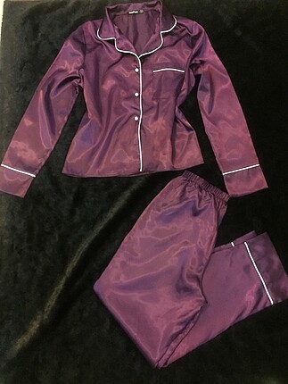 Saten pijama takımı