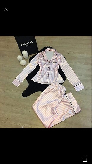 Saten pijama takımı