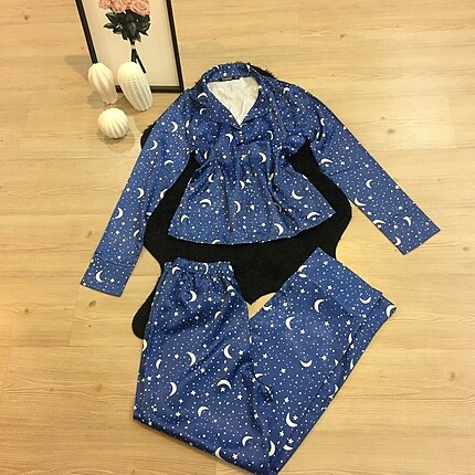 Saten pijama takımı