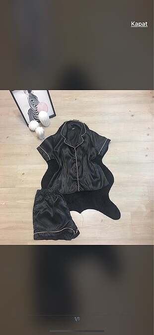 Saten pijama takımı
