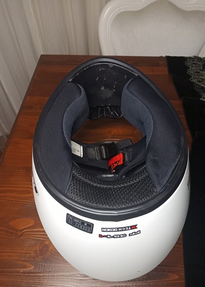 Ls2 Beyaz Kask M Beden - Görsel 4