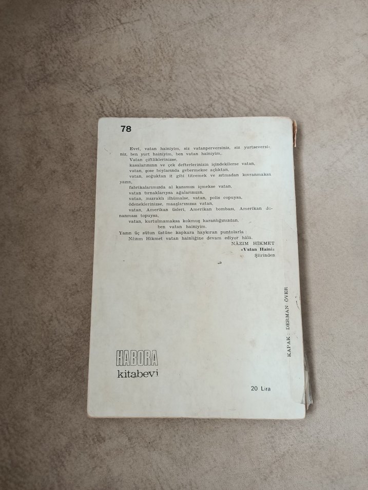 Nazım Hikmet Son Şiirleri Kitabı - Görsel 2