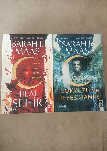 Sarah J. Maas'tan 2 Roman Seti