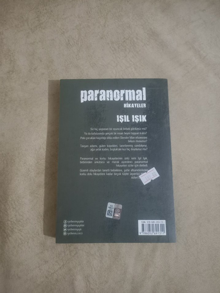 Işıl Işık Paranormal Hikayeler Kitabı - Görsel 2