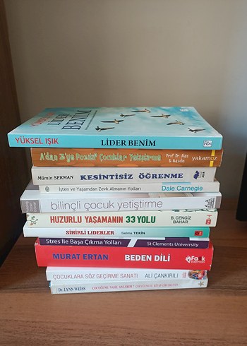Beden kişisel gelişim... çocuk gelişim kitapları..beden dili..11 kitap