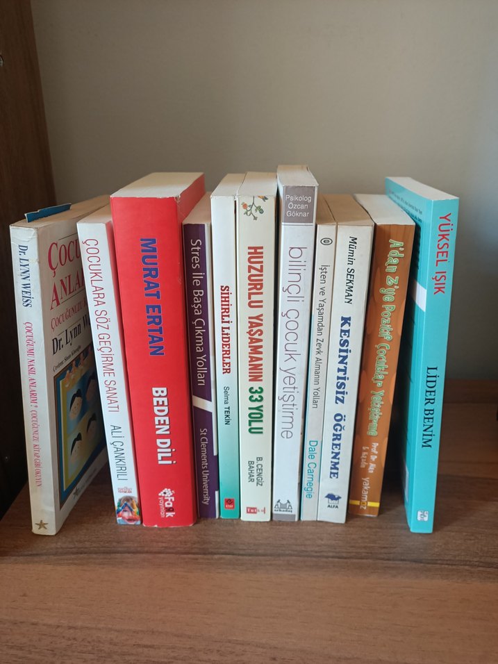 kişisel gelişim... çocuk gelişim kitapları..beden dili..11 kitap - Görsel 2
