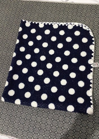 Lacivert Puantiyeli Çocuk Battaniyesi - Görsel 4