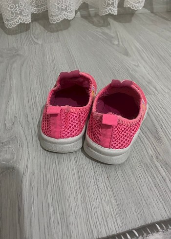 Kız Çocuk Pembe Renkli Bağcıksız Spor Ayakkabı - Görsel 3