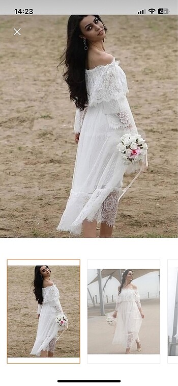 36 Beden Nikah Ve Dış Çekim Elbisesi