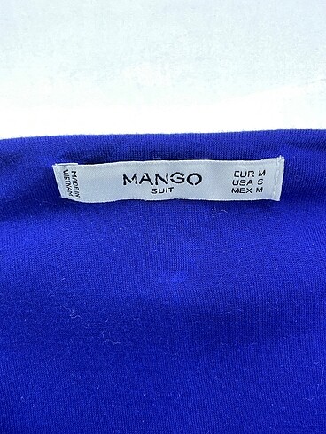 m Beden mavi Renk Mango Bluz %70 İndirimli.