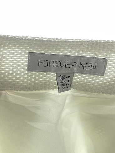 36 Beden beyaz Renk Forever New Midi Etek %70 İndirimli.
