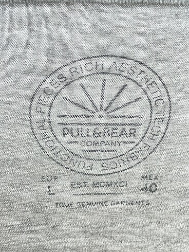l Beden çeşitli Renk Pull and Bear T-shirt %70 İndirimli.